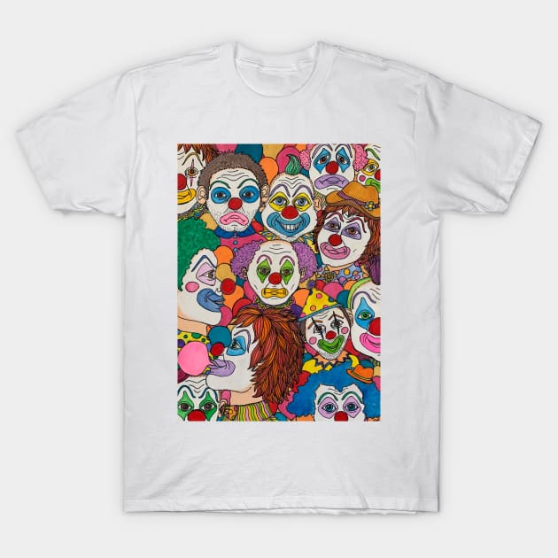 Clown World T-Shirt by LuvbuzzArt